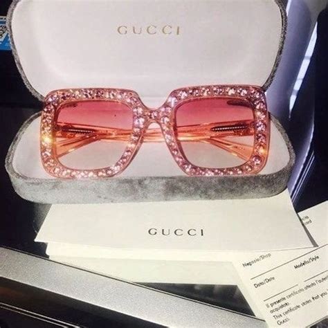 pink bling gucci sunglasses|vintage pink gucci sunglasses.